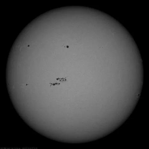 Image of Sun's photosphere