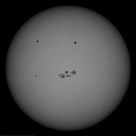 Image of Sun's photosphere