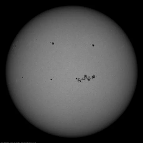 Image of Sun's photosphere