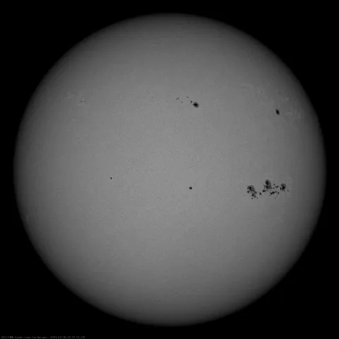 Image of Sun's photosphere