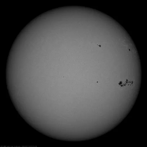 Image of Sun's photosphere