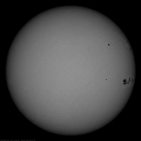 Image of Sun's photosphere