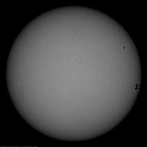 Image of Sun's photosphere