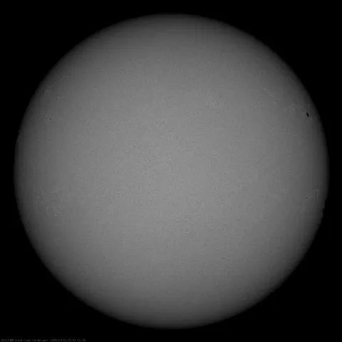 Image of Sun's photosphere