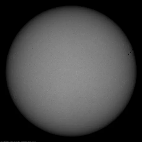 Image of Sun's photosphere