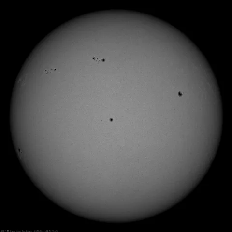 Image of Sun's photosphere