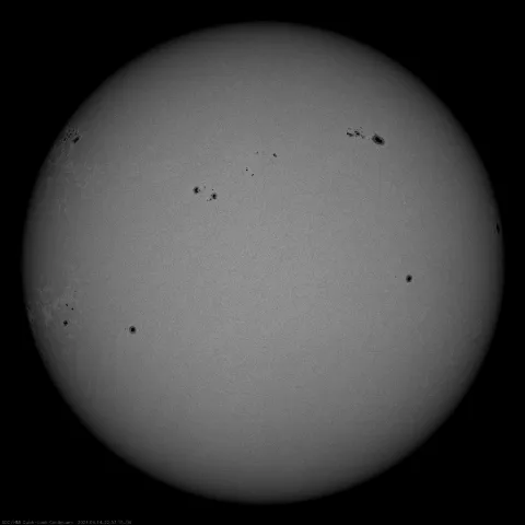 Image of Sun's photosphere