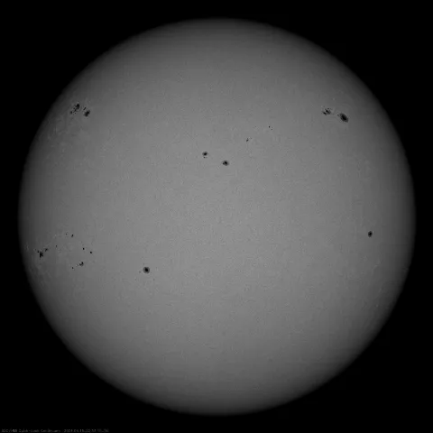 Image of Sun's photosphere