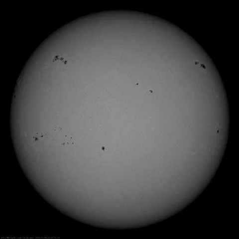 Image of Sun's photosphere