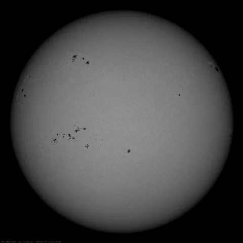 Image of Sun's photosphere