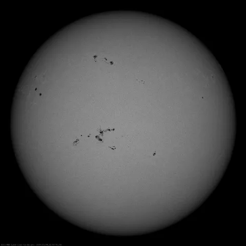 Image of Sun's photosphere