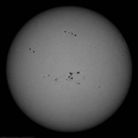 Image of Sun's photosphere