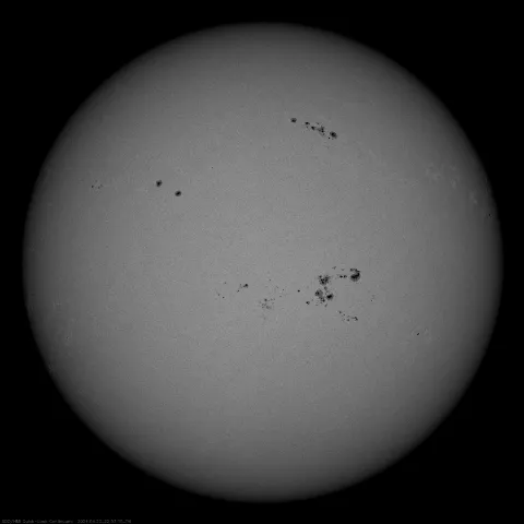 Image of Sun's photosphere