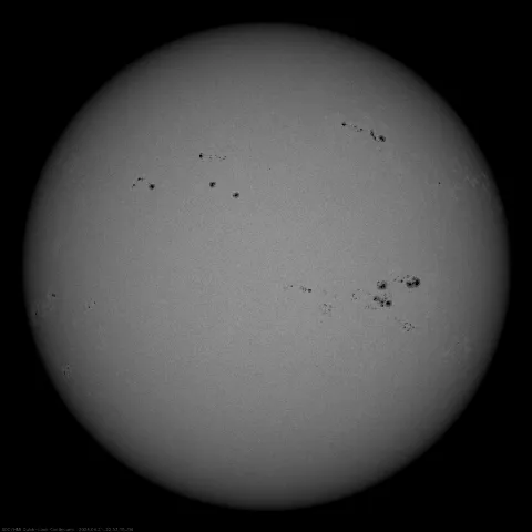 Image of Sun's photosphere