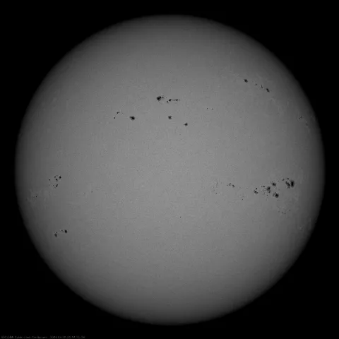 Image of Sun's photosphere