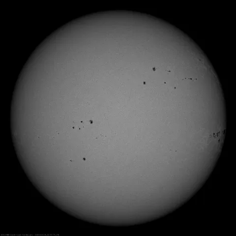 Image of Sun's photosphere