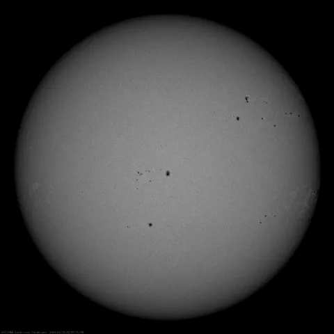 Image of Sun's photosphere