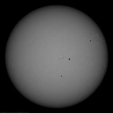 Image of Sun's photosphere