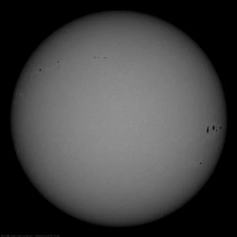 Image of Sun's photosphere