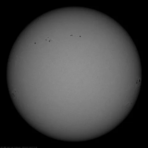 Image of Sun's photosphere