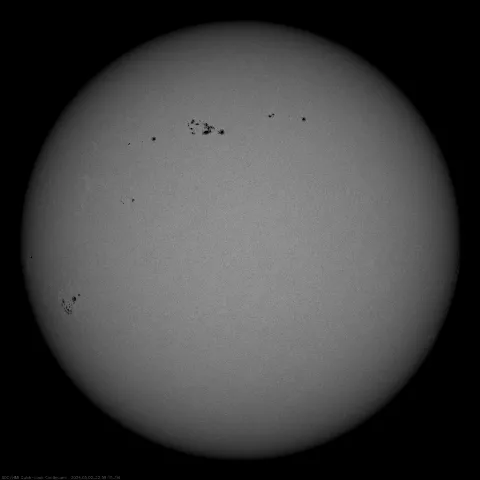 Image of Sun's photosphere