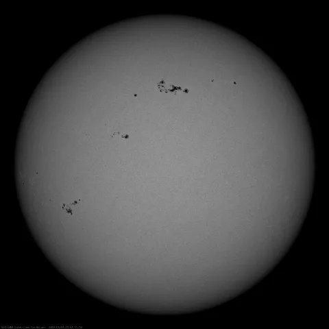 Image of Sun's photosphere