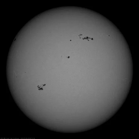 Image of Sun's photosphere