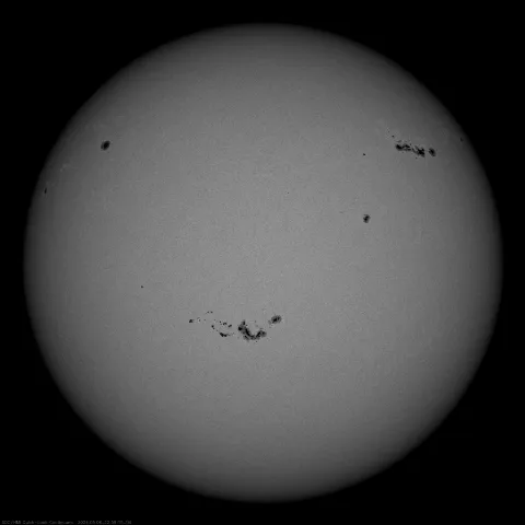 Image of Sun's photosphere