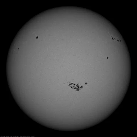 Image of Sun's photosphere