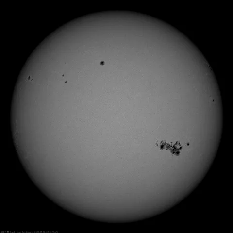 Image of Sun's photosphere