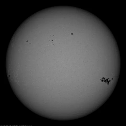 Image of Sun's photosphere