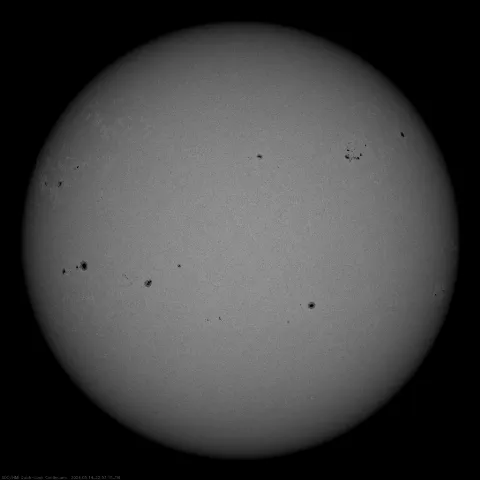 Image of Sun's photosphere