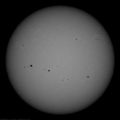 Image of Sun's photosphere