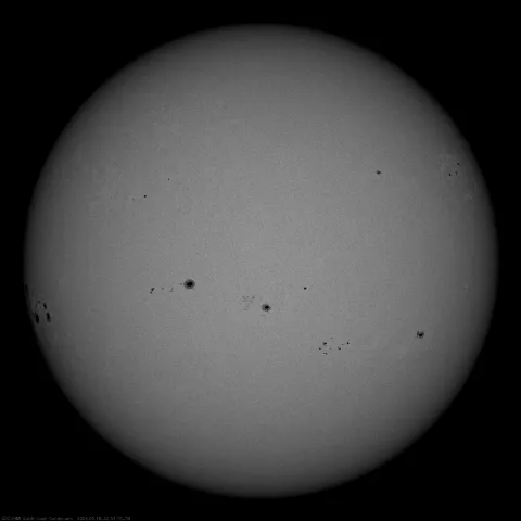 Image of Sun's photosphere