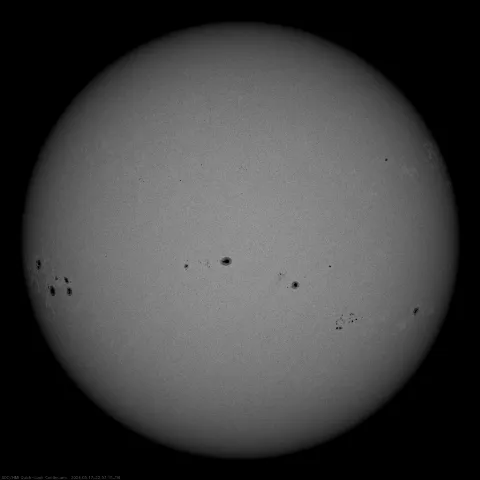 Image of Sun's photosphere