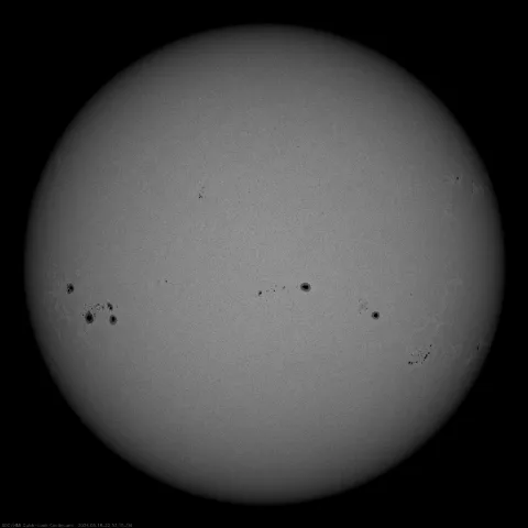 Image of Sun's photosphere