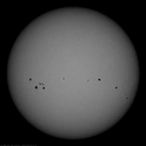 Image of Sun's photosphere