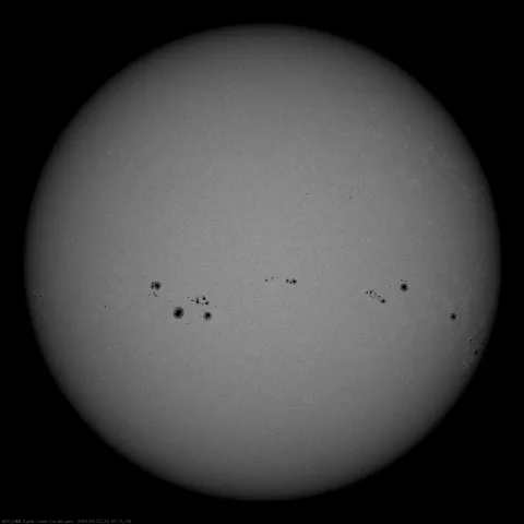 Image of Sun's photosphere