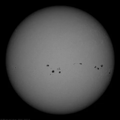 Image of Sun's photosphere