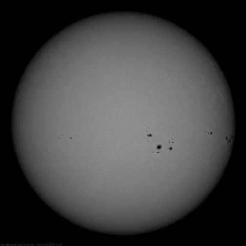 Image of Sun's photosphere