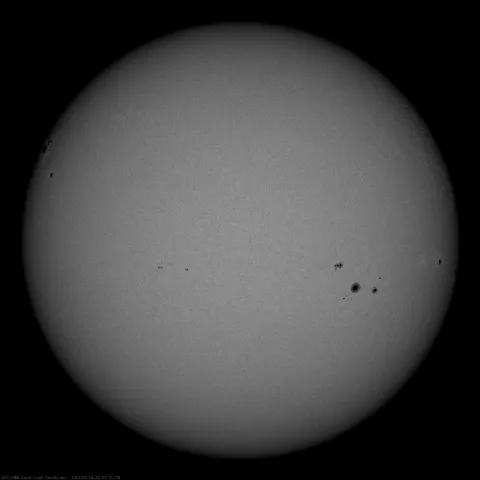 Image of Sun's photosphere