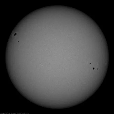 Image of Sun's photosphere