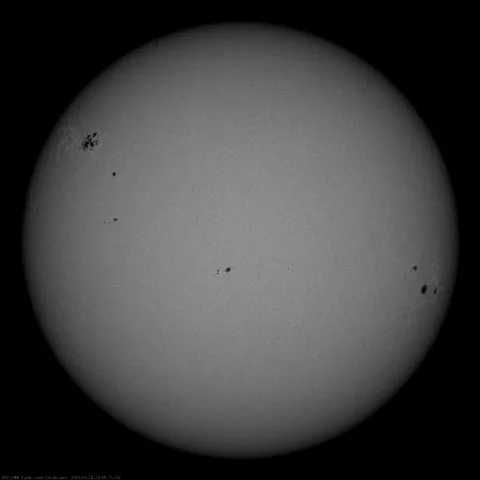 Image of Sun's photosphere