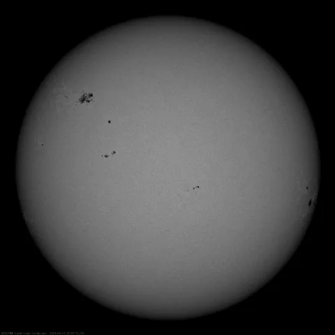 Image of Sun's photosphere