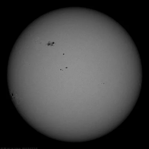 Image of Sun's photosphere