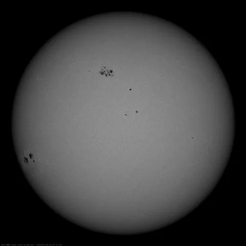 Image of Sun's photosphere