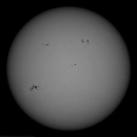 Image of Sun's photosphere