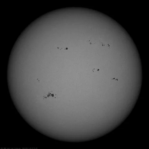 Image of Sun's photosphere