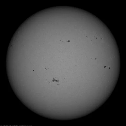 Image of Sun's photosphere