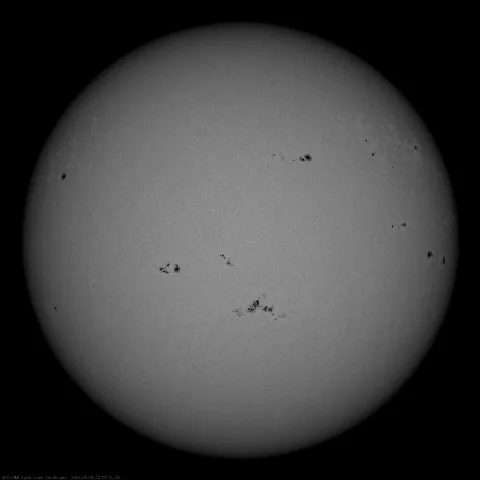 Image of Sun's photosphere